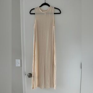 H&M Cream Maxi Dress